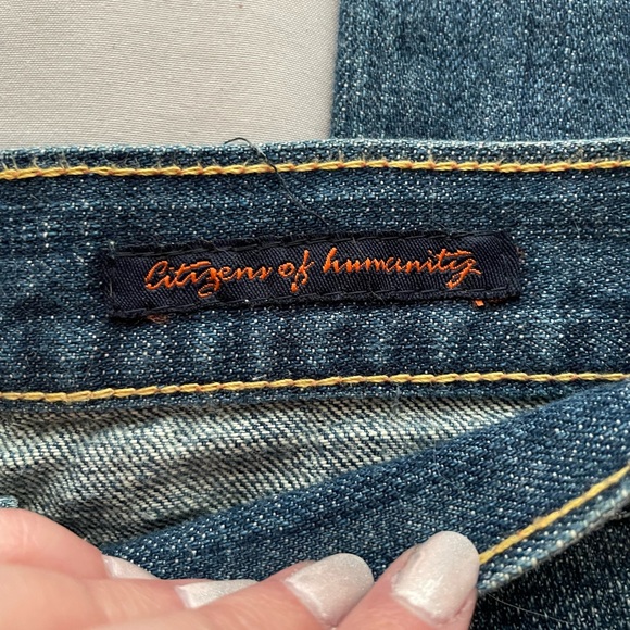 VINTAGE NWT Y2K Citizens of Humanity Kelly Low Rise Jeans - Picture 3 of 7